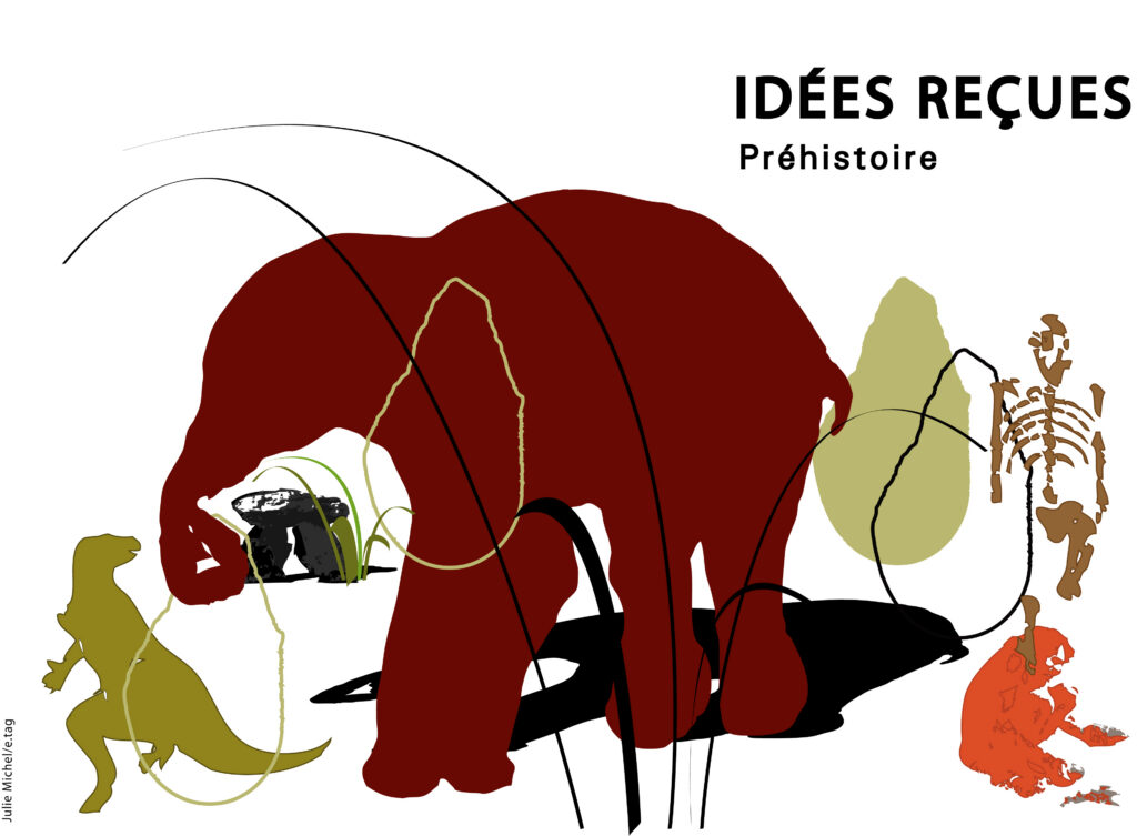 Visuel conférence idées reçues préhistoire